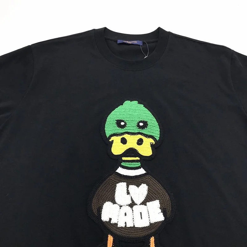 【ルイヴィトン×NIGOコラボ】ダック クルーネック Tシャツ コピー vuf66543