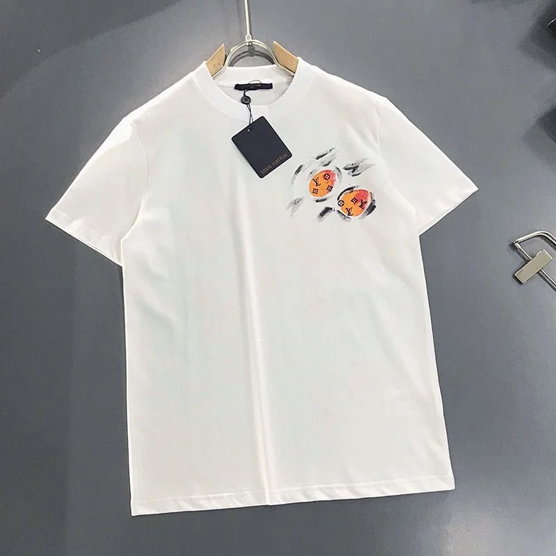 完売必至 ☆ルイヴィトン Tシャツ パロディ ウォーターカラーモノグラム☆ロゴ vuf84021
