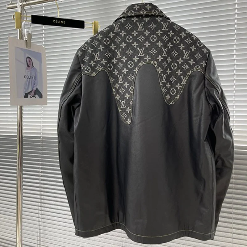 ルイヴィトンモノグラム レザージャケット 偽物 vuf98981