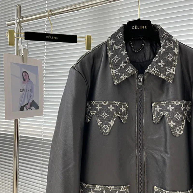 ルイヴィトンモノグラム レザージャケット 偽物 vuf98981