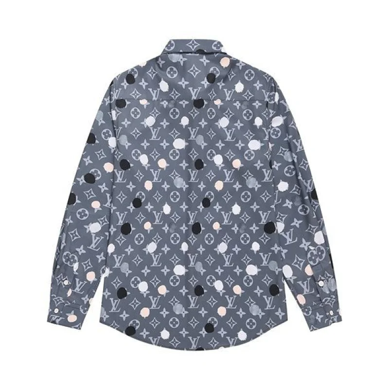 ギフトに最適草間彌生コラボ コピー ルイヴィトン PAINTED DOTS シルクシャツ vug63525
