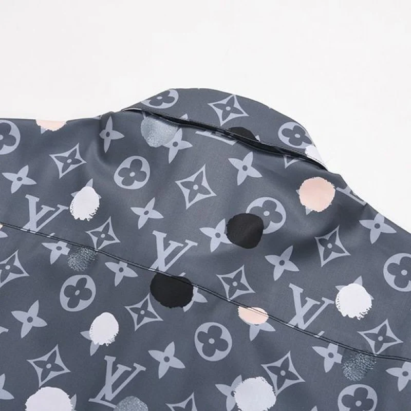 ギフトに最適草間彌生コラボ コピー ルイヴィトン PAINTED DOTS シルクシャツ vug63525