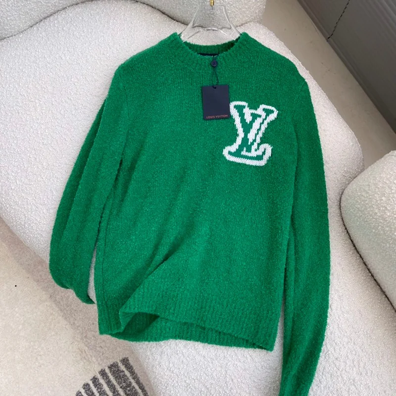 【日本未入荷】ルイヴィトン ニット コピー ステッチクルーネックニット vuh25390