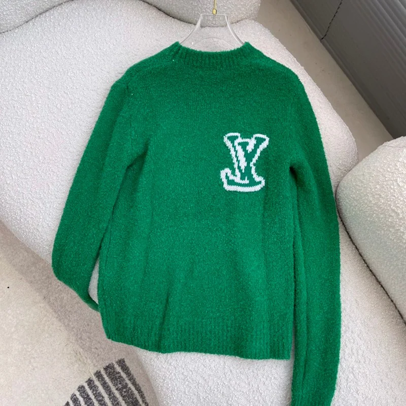【日本未入荷】ルイヴィトン ニット コピー ステッチクルーネックニット vuh25390