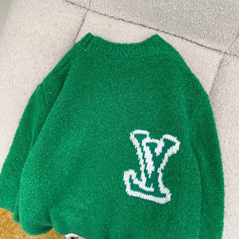 【日本未入荷】ルイヴィトン ニット コピー ステッチクルーネックニット vuh25390
