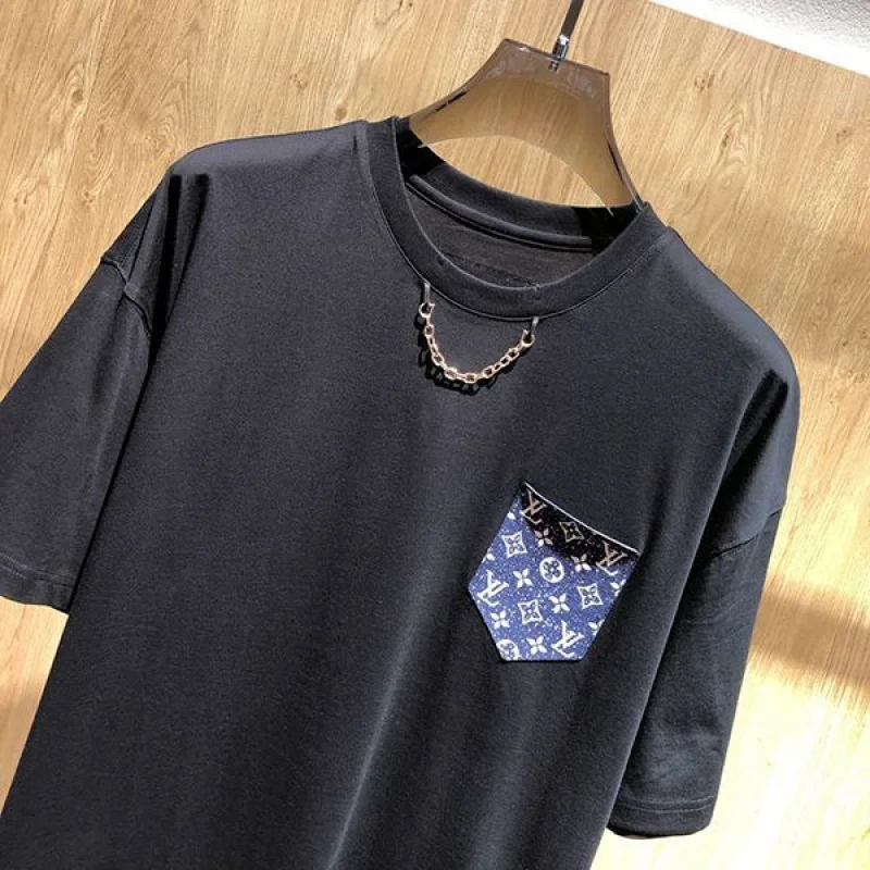 人気No1 ルイヴィトン モノグラムポケット コピー Tシャツ vuh59629
