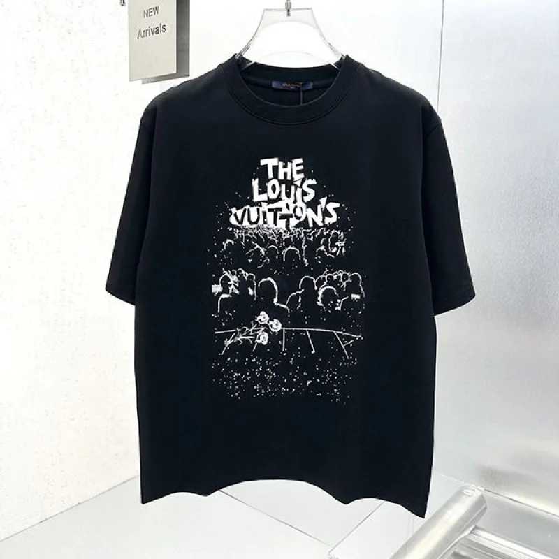 定番ルイヴィトン ブランドロゴ Tシャツ コピー 2色 vui43483