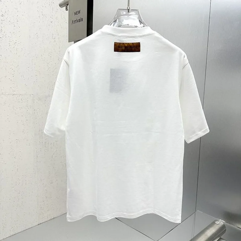 定番ルイヴィトン ブランドロゴ Tシャツ コピー 2色 vui43483