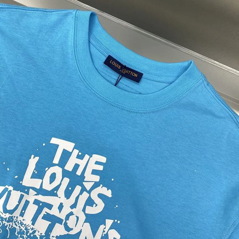 入手困難ルイヴィトン LVコンサートプリントTシャツ 偽物 vui92036