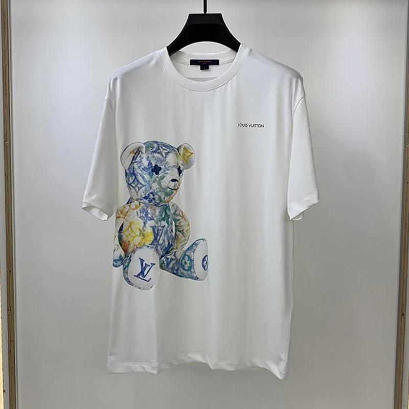 世界中で大人気♪ルイヴィトン☆プリントTシャツ vuk18454
