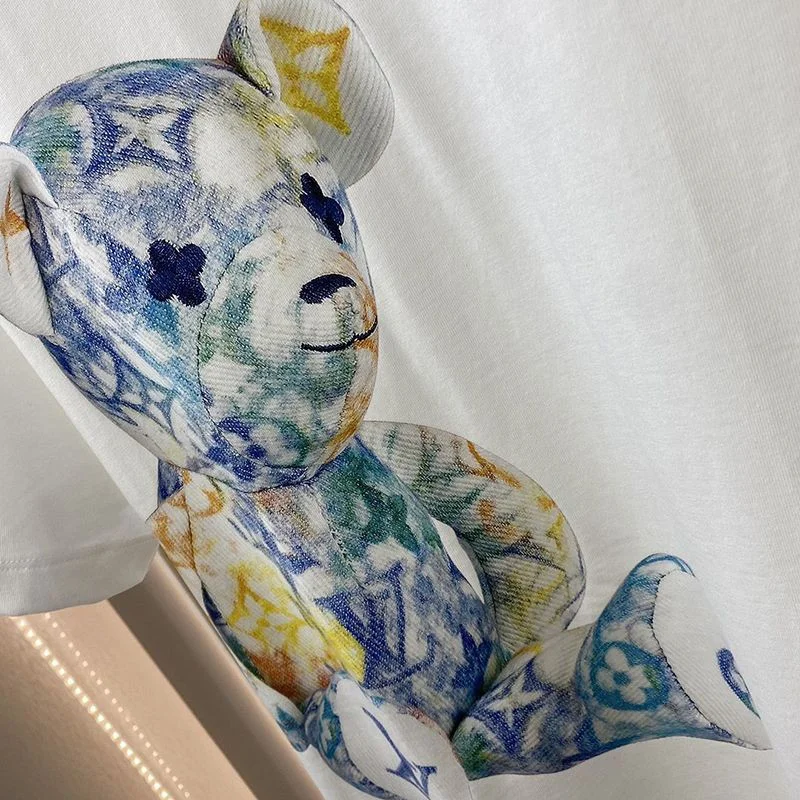 世界中で大人気♪ルイヴィトン☆プリントTシャツ vuk18454