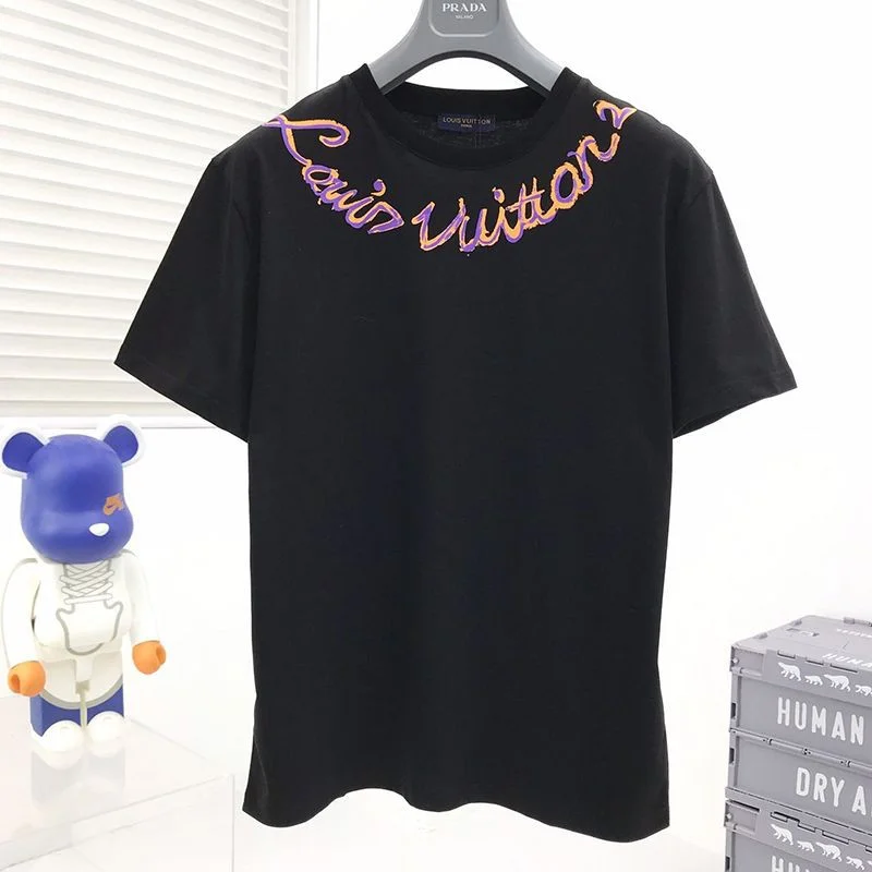 超話題!◆ルイヴィトン Tシャツ コピー トップス 半袖 メンズ レッド vuk63558