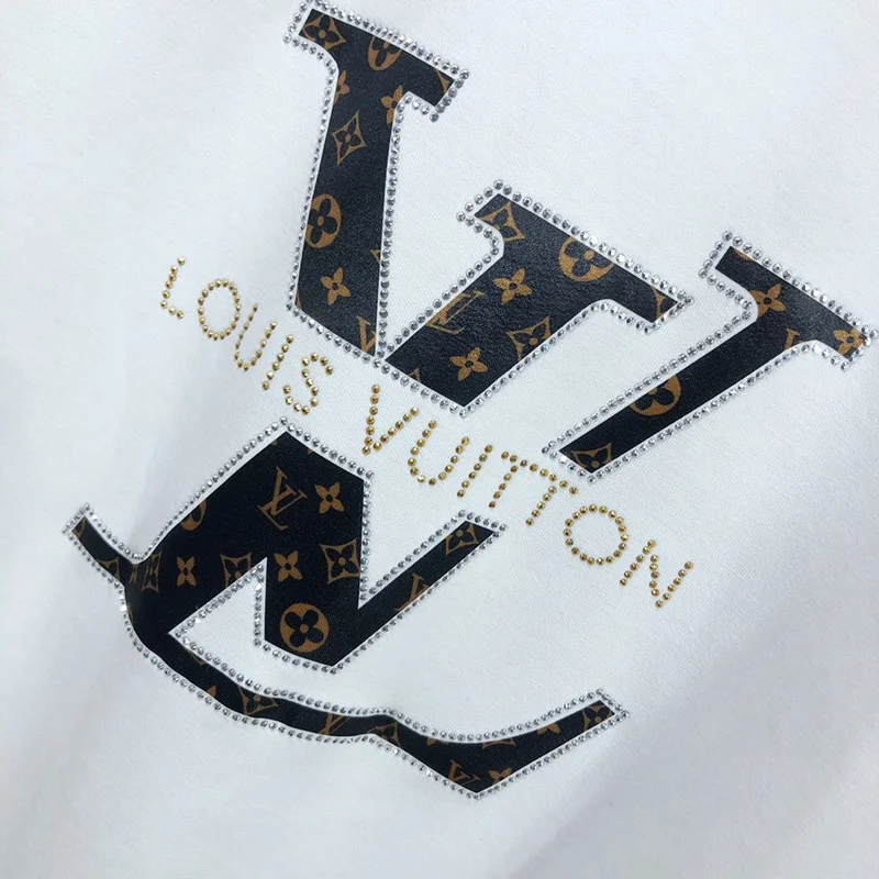 ★日本!!人気!ルイヴィトン パーカー 偽物☆クルーネック スウェットシャツ ホワイト vul08706