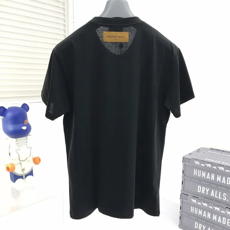 目を惹くカラー希少品★ルイヴィトン☆ジャカードダック クルーネック Tシャツ 偽物 vul56356