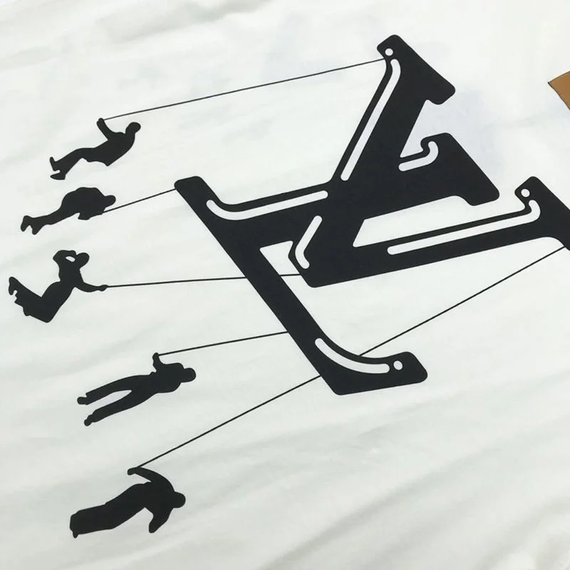 超希少！ルイヴィトン コピー Tシャツ トップス 半袖 メンズ レッド vul57718