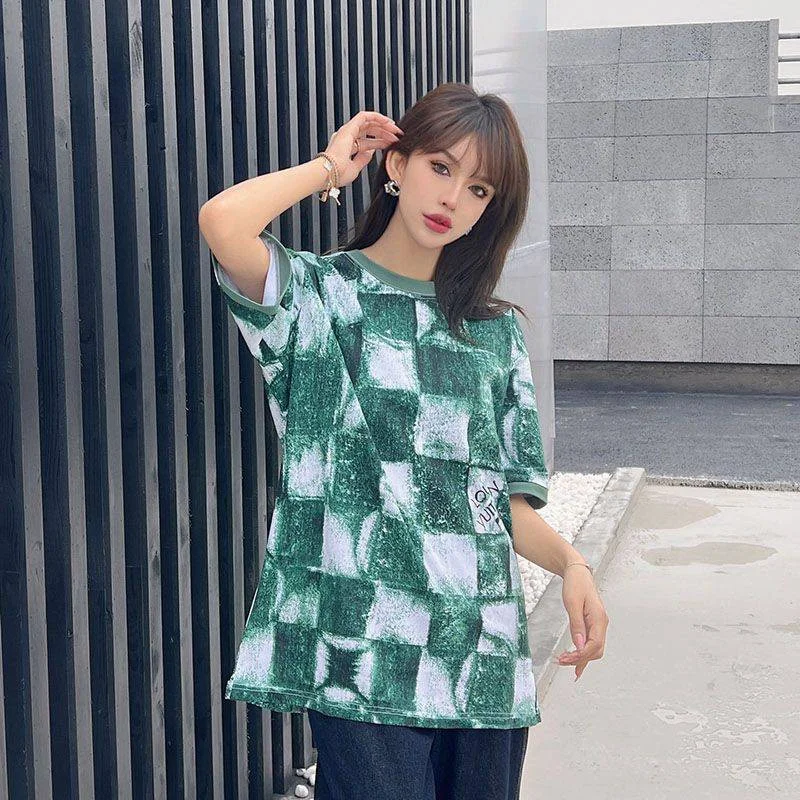 目を惹くカラールイヴィトン ダミエ コットン Tシャツ コピー vum66712