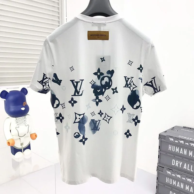 信用第一ルイヴィトン Tシャツ パロディ トップス 人気 vun22062