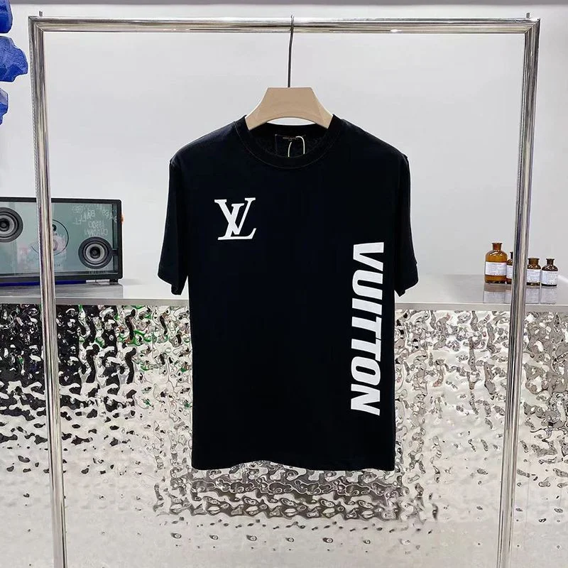 希少【​ルイヴィトン】NBAフロントアンドバックレタープリントTシャツ コピー vun57602