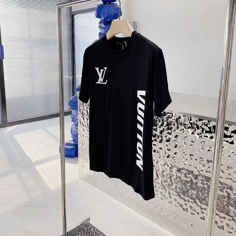 希少【​ルイヴィトン】NBAフロントアンドバックレタープリントTシャツ コピー vun57602