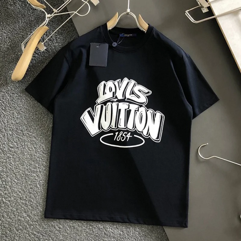 ☆超人気☆ヴィトン グラフィック 半袖 Tシャツ コピー コットン vun64899