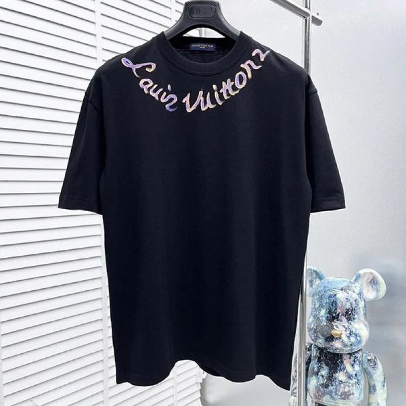 高品質 ルイヴィトン Tシャツ スーパーコピー コットン 半袖 vun70174