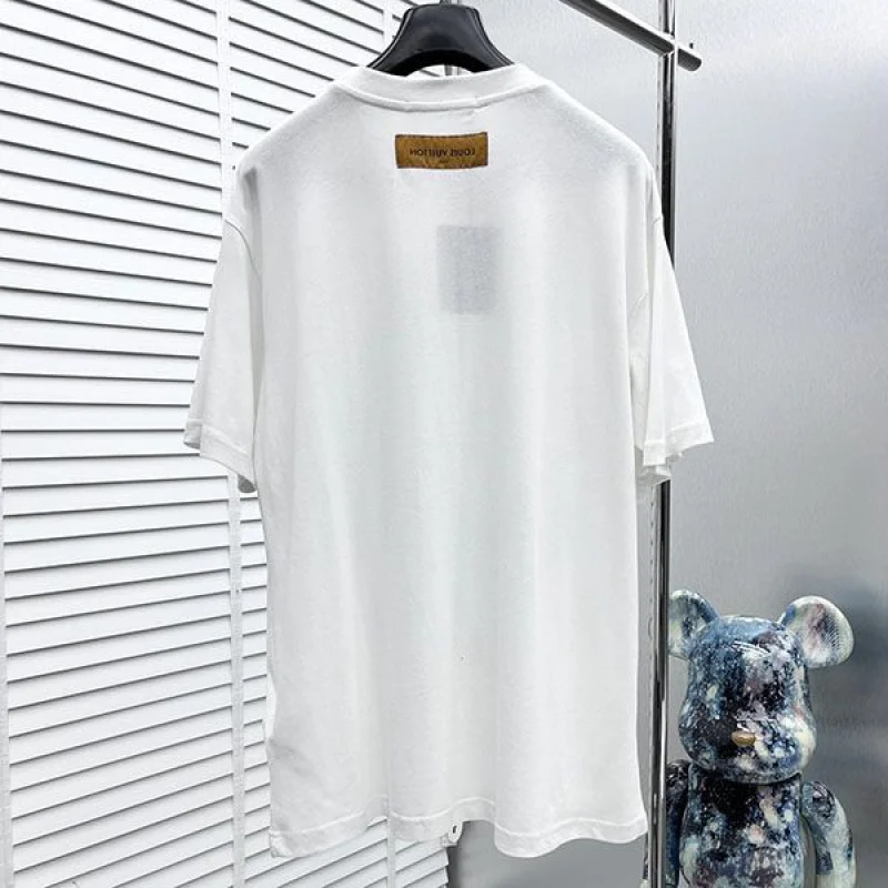 新デザインルイヴィトン LVコンサートプリントTシャツ 偽物 vun84015