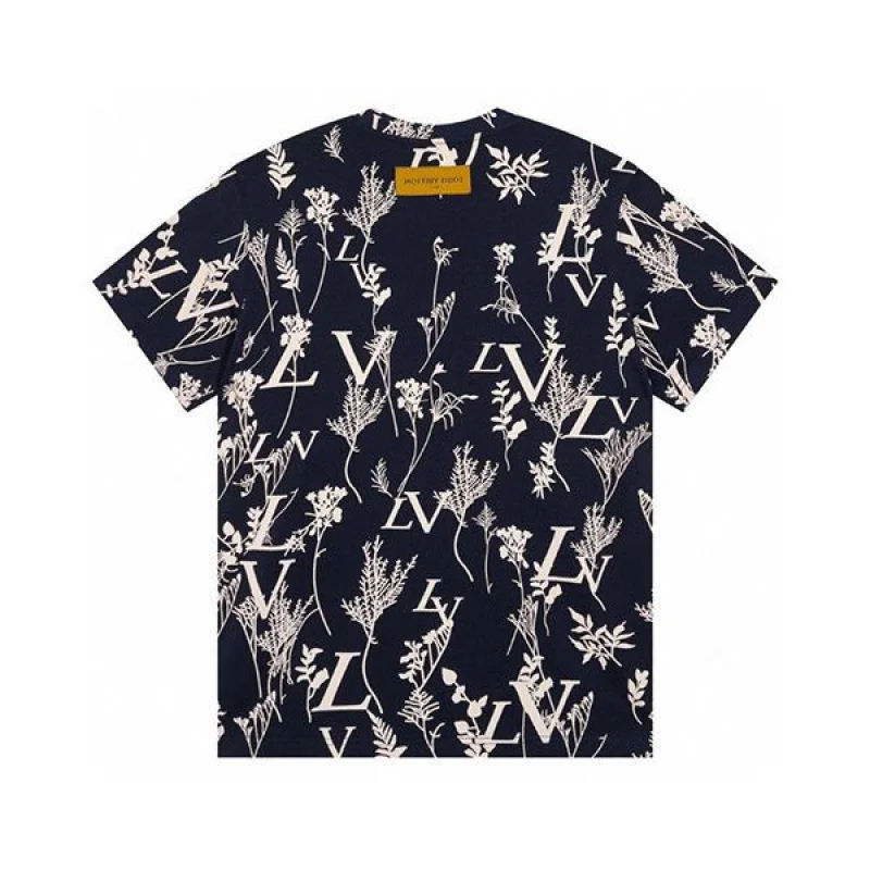 大人気!ルイヴィトン◆モノグラム Tシャツ ブルー スーパーコピー vun93461