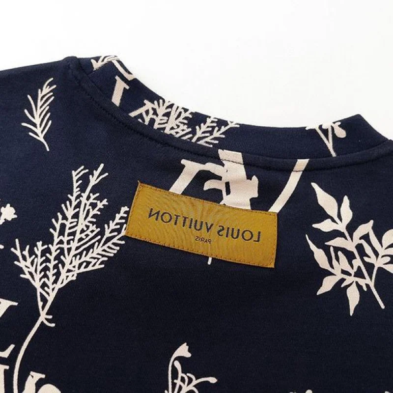 大人気!ルイヴィトン◆モノグラム Tシャツ ブルー スーパーコピー vun93461