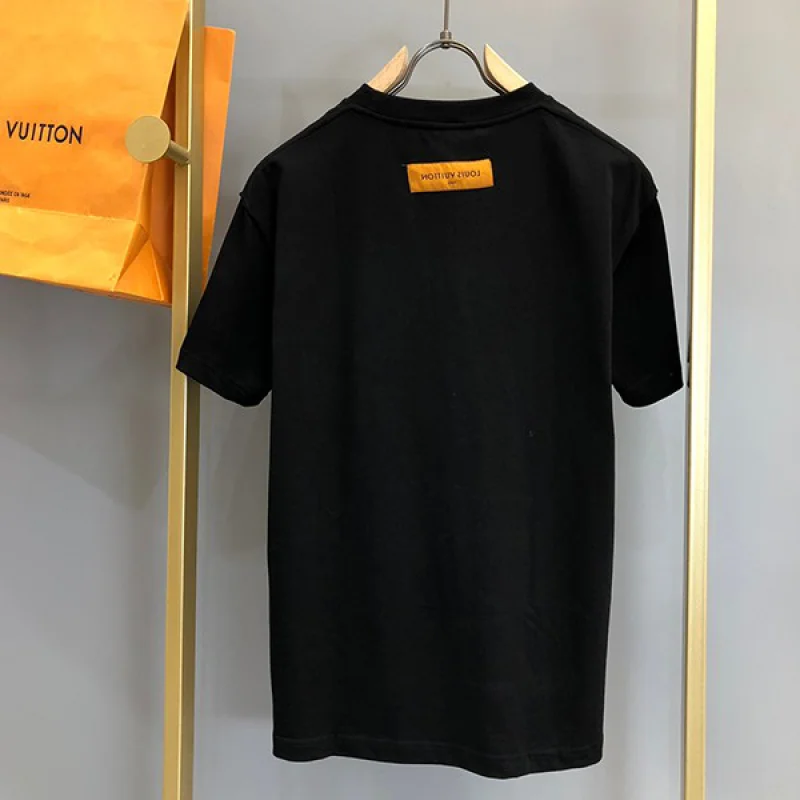 入手困難☆ルイヴィトン Tシャツ コピー ウォーターカラーモノグラム☆ロゴ vuo17602