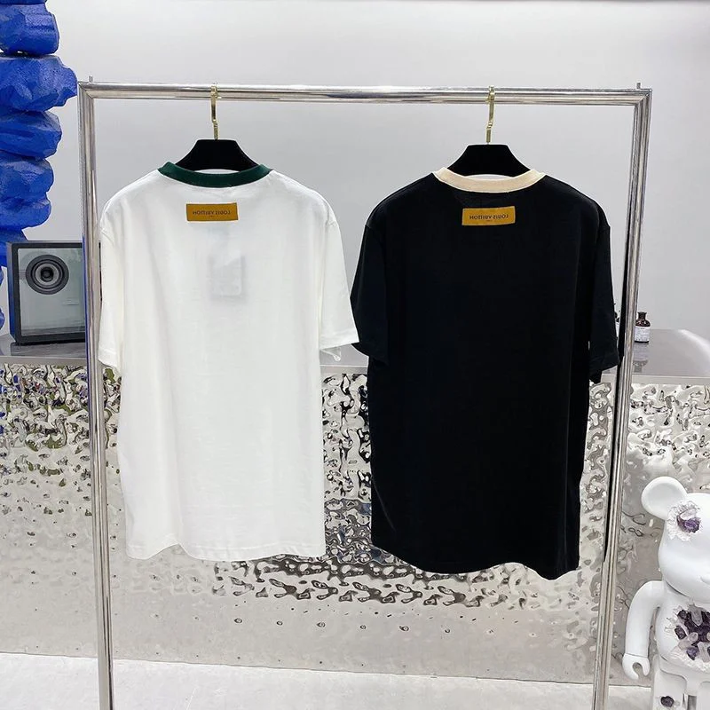 希少色ルイヴィトン トランぺッター クルーネックTシャツ コピー 2色 vuo33468