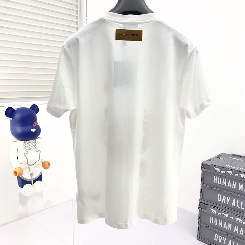 人気No1★ルイヴィトン☆ジャカードダック クルーネック Tシャツ コピー vup61920