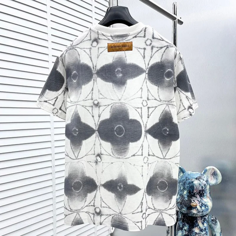 n級 おすすめ ルイヴィトン プリンテッドシボリタイダイTシャツ コピー vup89129