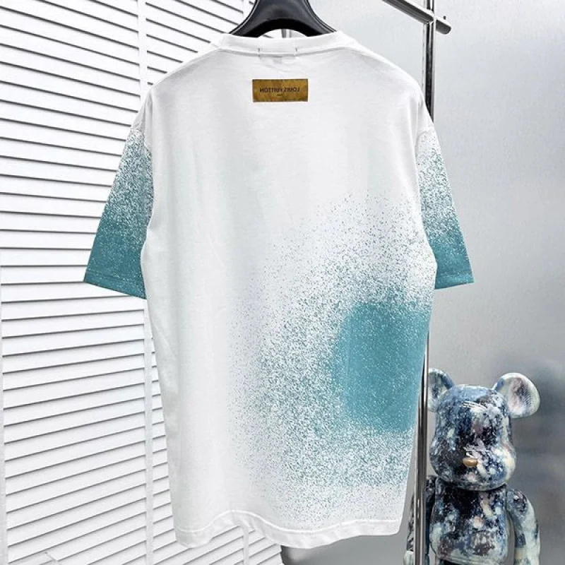 すぐ届 ルイヴィトン コットンクルーネック 偽物 Tシャツ vuq12052