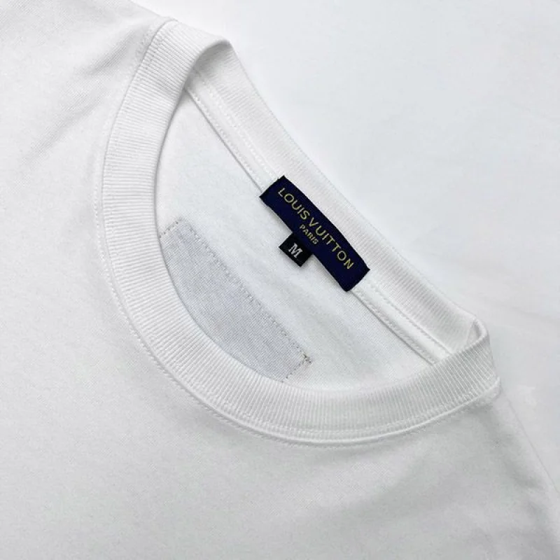すぐ届 ルイヴィトン コットンクルーネック 偽物 Tシャツ vuq12052