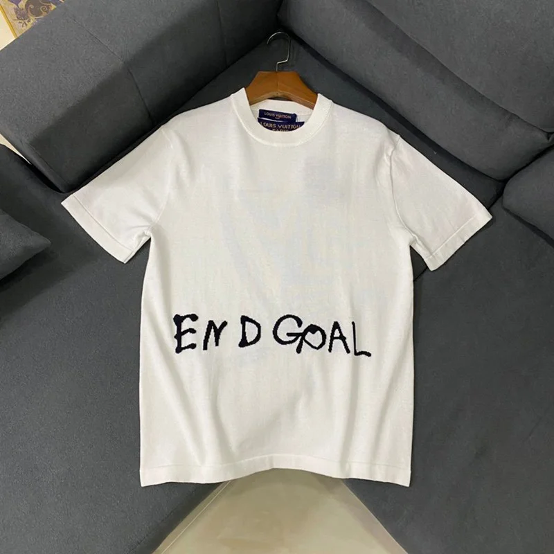 争奪戦ルイヴィトン Tシャツ コピー 21SS フロウティングLVプリンテッド vut78473