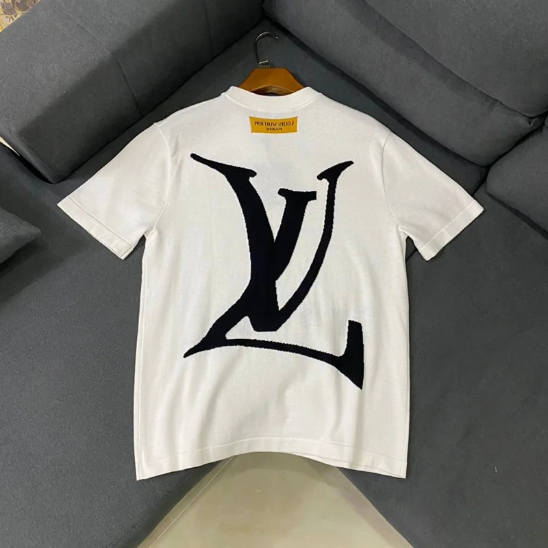争奪戦ルイヴィトン Tシャツ コピー 21SS フロウティングLVプリンテッド vut78473