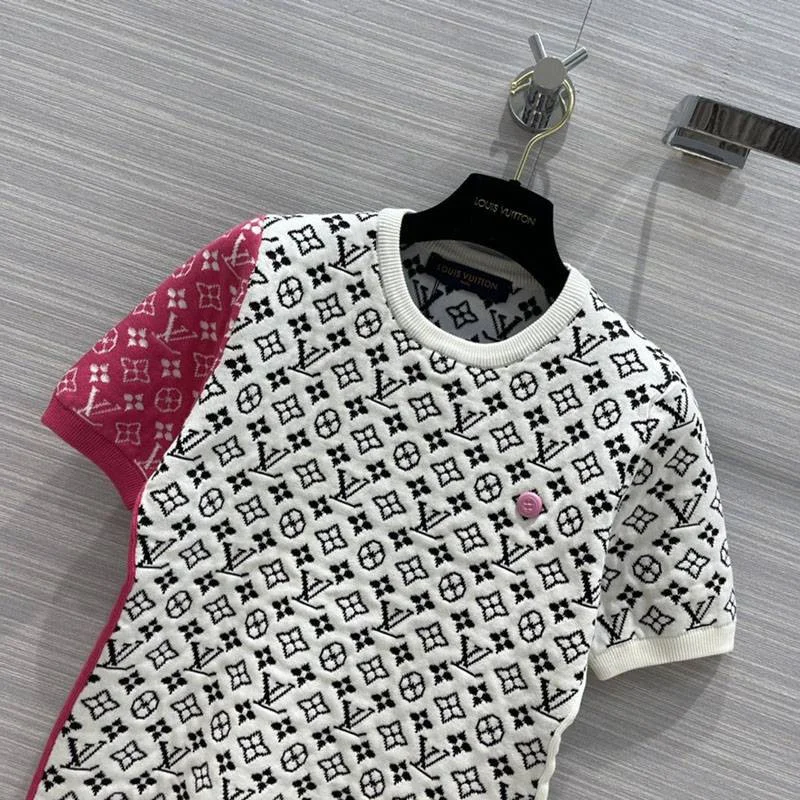 稀少ルイヴィトン コピー フューシャアクセントマスキュリンTシャツ vuq58373