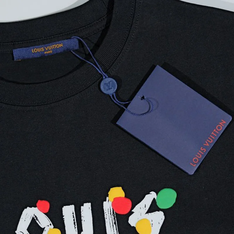 追跡付 ルイヴィトン 草間彌生 偽物 ロゴ Tシャツ vur81275