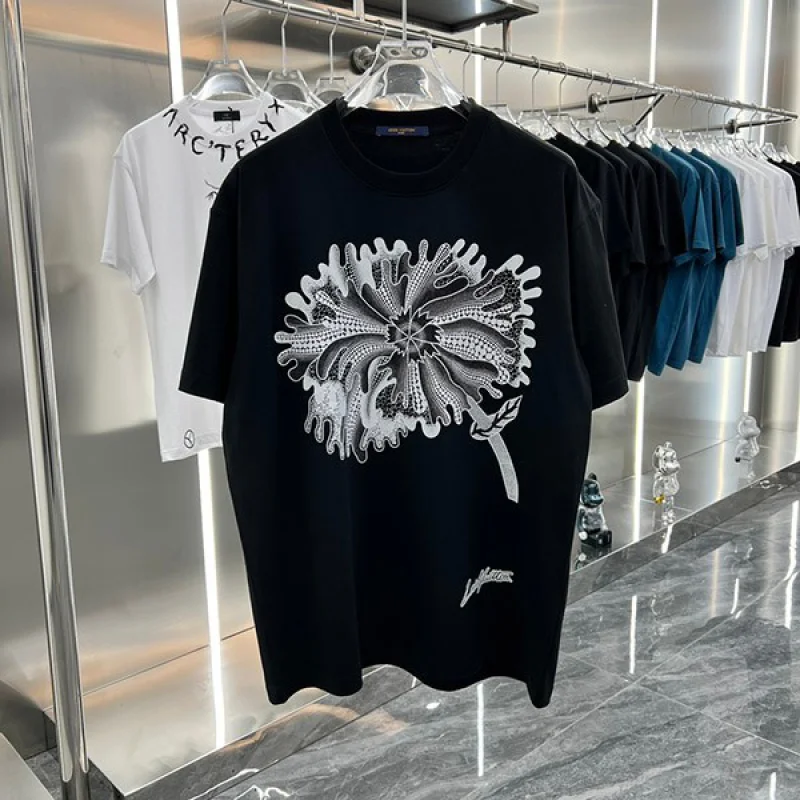 ルイヴィトン サイケデリック フラワー Tシャツ 偽物 草間彌生 LV vur84140