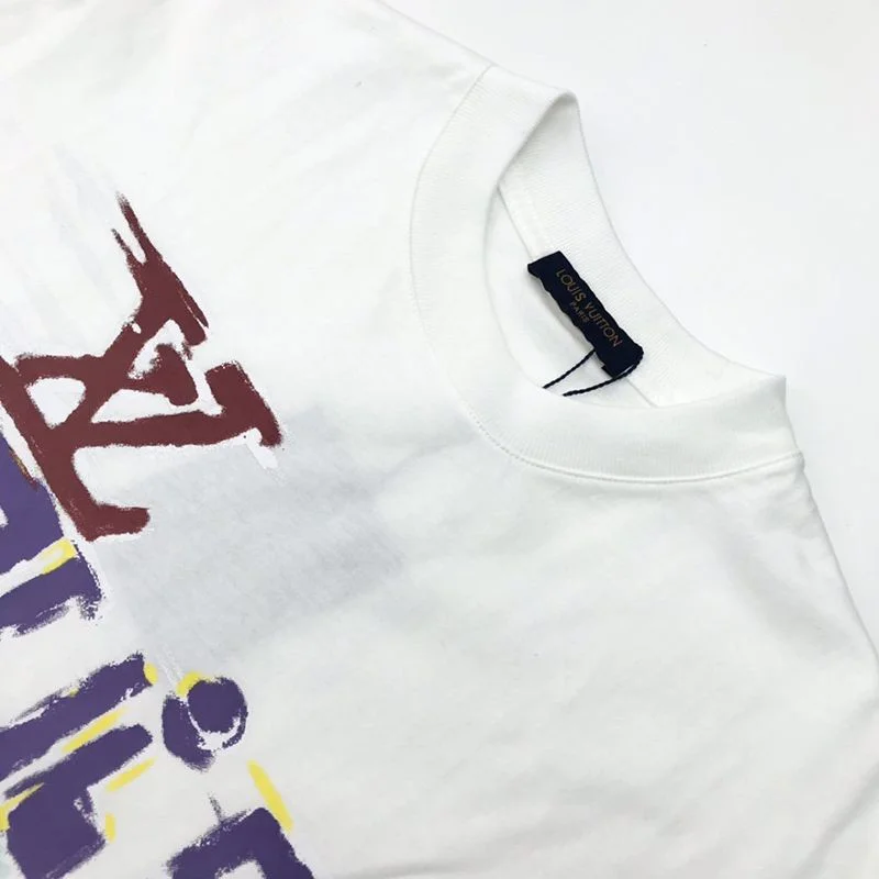 争奪戦★22SS人気 ルイヴィトン グラフィット Tシャツ パロディ★ vut70847