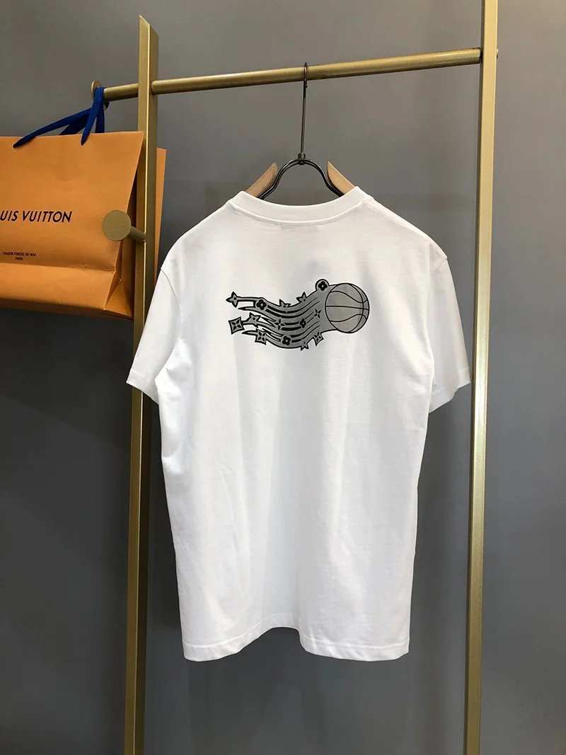 争奪戦ルイヴィトン Tシャツ コピー 21SS フロウティングLVプリンテッド vut78473