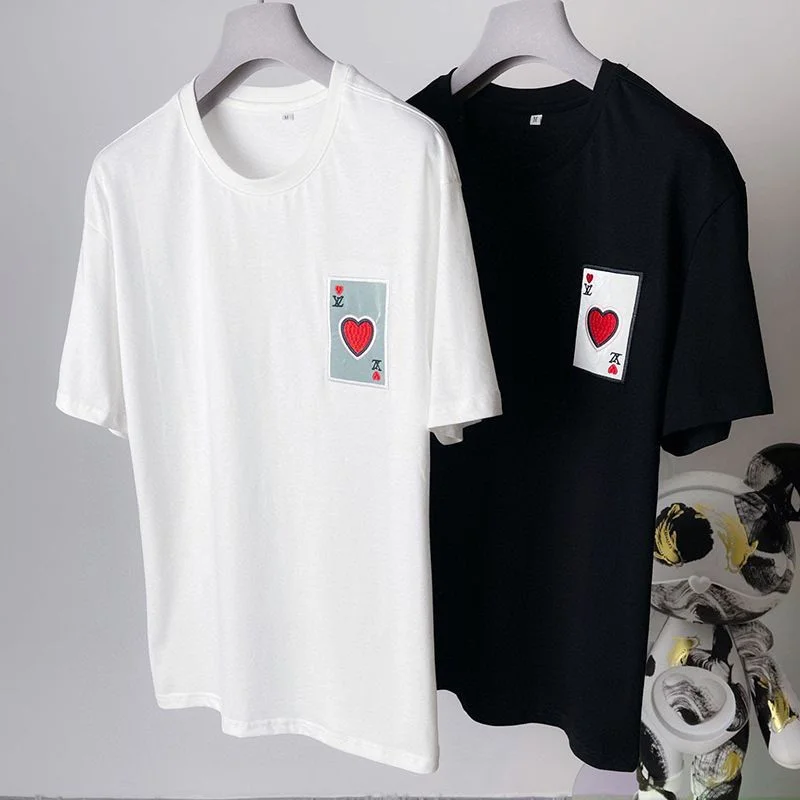 完売必至☆ルイヴィトン Tシャツ パロディ ウォーターカラーモノグラム☆ロゴ vuu11266