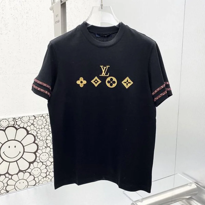 ☆超人気☆ルイヴィトン Tシャツ 偽物 選べる2色 vuv99176