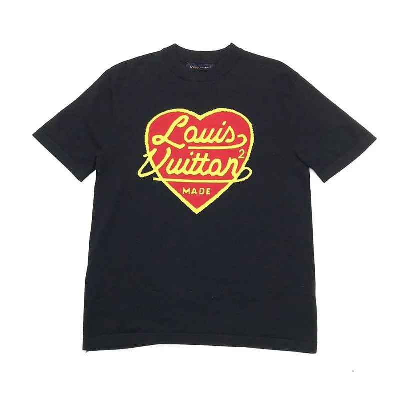 目を惹くカラー◆​ルイヴィトン◆Tシャツ トップス 半袖 メンズ レッド 偽物 vuw00168