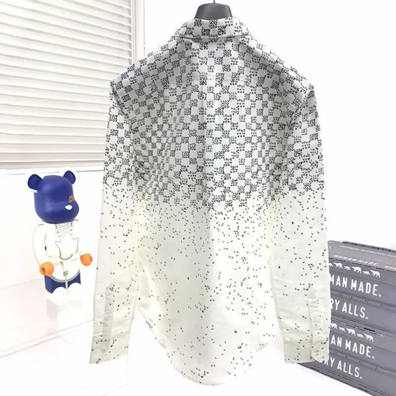 ★日本!!人気!ルイヴィトン シグニチャー レギュラー 長袖 シャツ コピー vuw08898