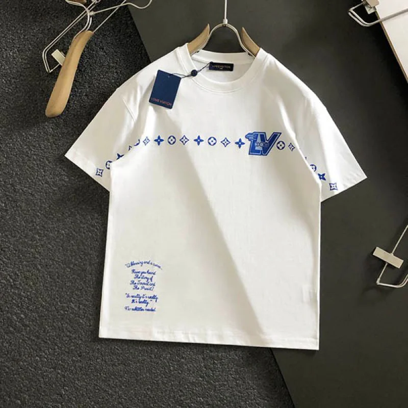 ルイヴィトン エブリデイ LV コピー クルーネック Tシャツ vuw39347