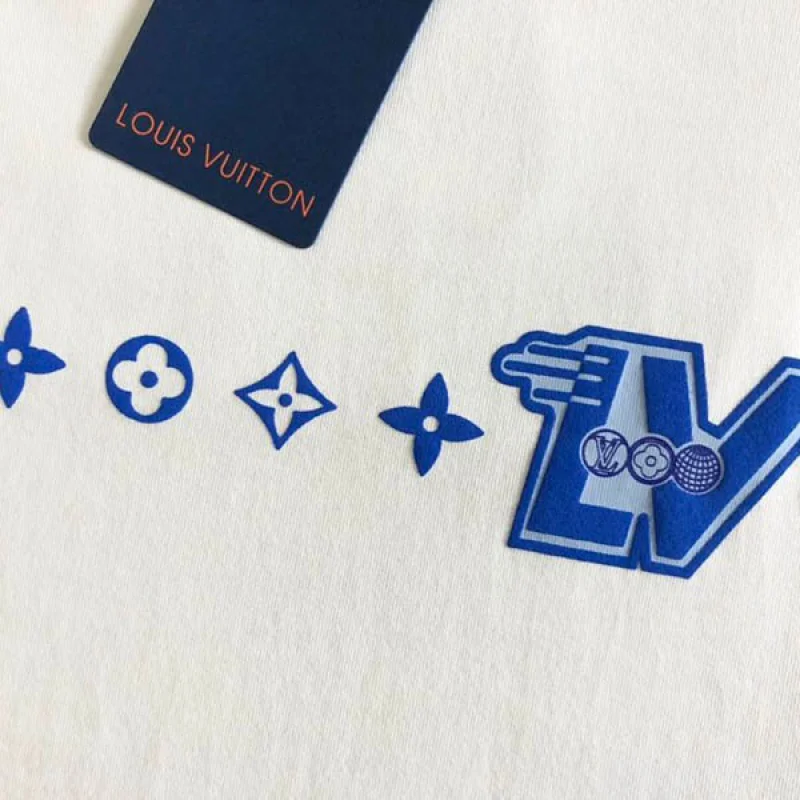 ルイヴィトン エブリデイ LV コピー クルーネック Tシャツ vuw39347