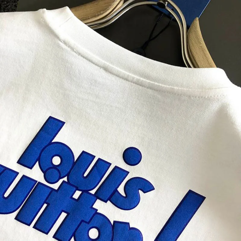 ルイヴィトン エブリデイ LV コピー クルーネック Tシャツ vuw39347