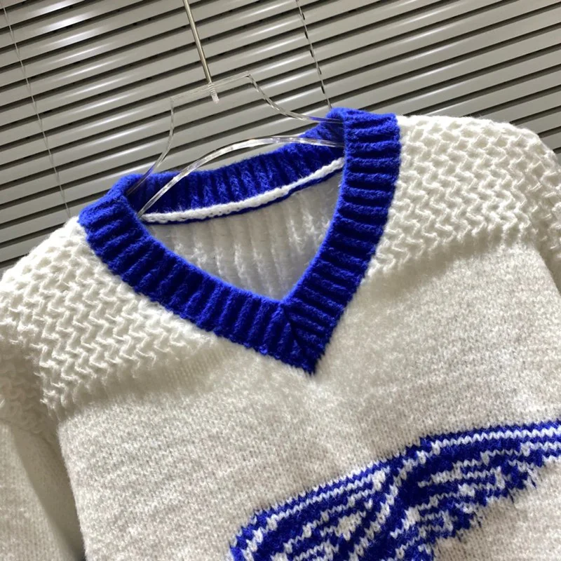 【日本未入荷】ルイヴィトン ニット コピー ステッチクルーネックニット vuw49428