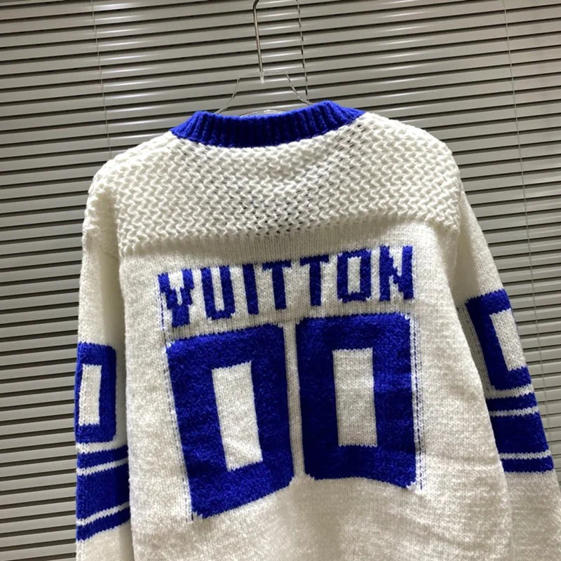【日本未入荷】ルイヴィトン ニット コピー ステッチクルーネックニット vuw49428